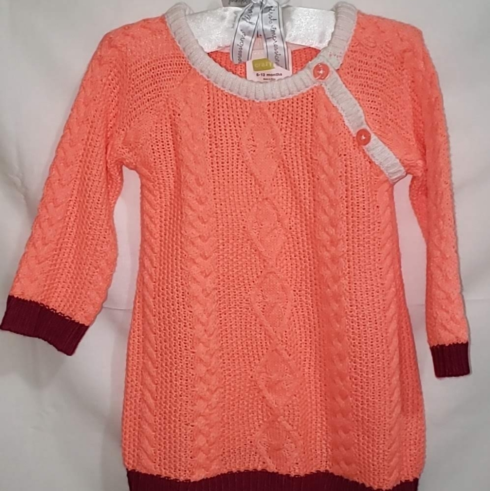 🎈Crazy 8 orange sweater
